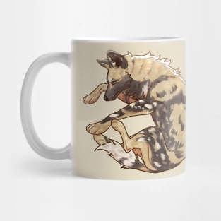 African wild dog Mug